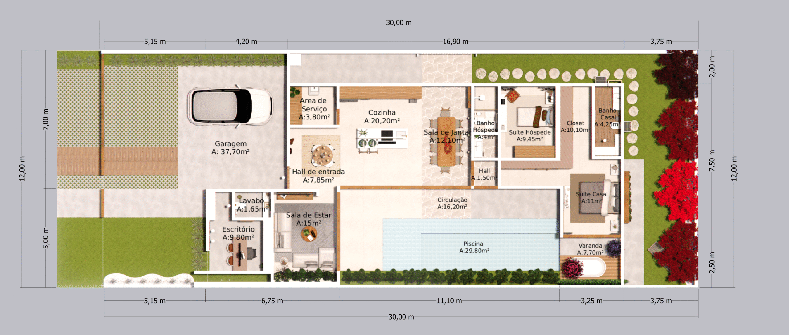 planta baixa essência do outono